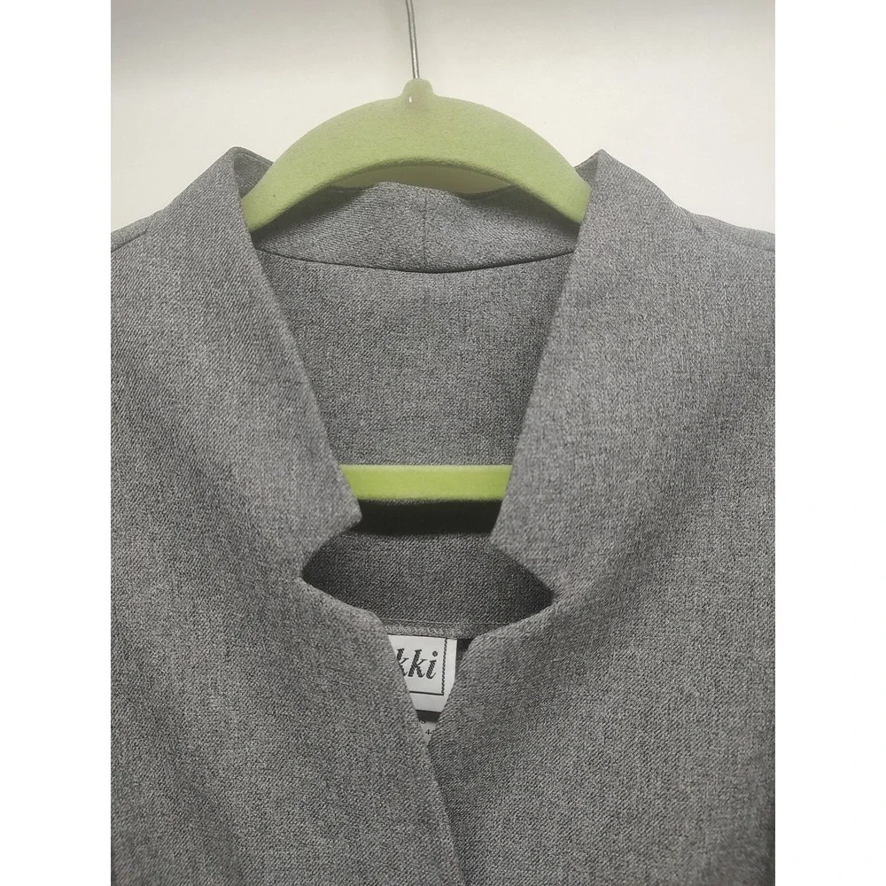 Nikki‎ Gray Women's  Jacket Size 14